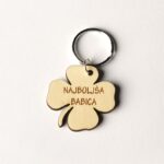 Eko lesen obesek za ključe NAJBOLJŠA BABICA